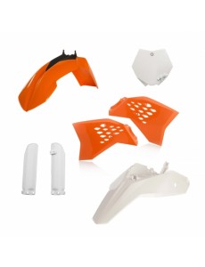 KIT PLÁSTICOS COMPLETO ACERBIS KTM SX 65 2009 - 2011 COR ORIGINAL